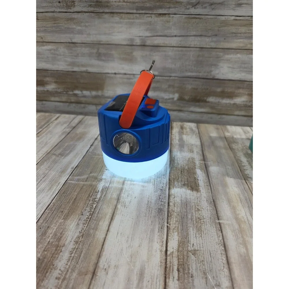 2- Blazingly Solar Emergency‎ Charging Lamp LED Rechargeable Portable Lantern